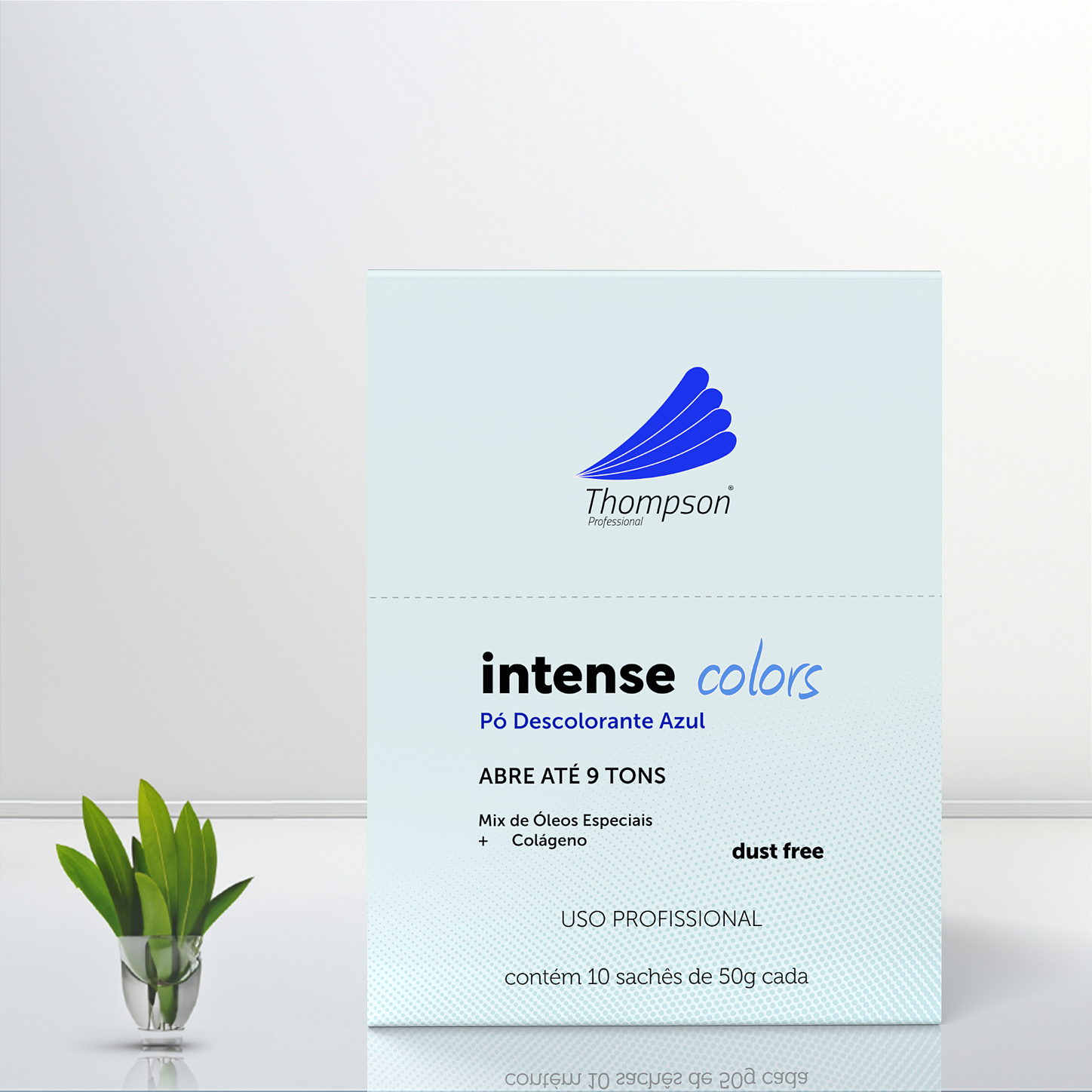 po descolorante azul intense colors thompson professional