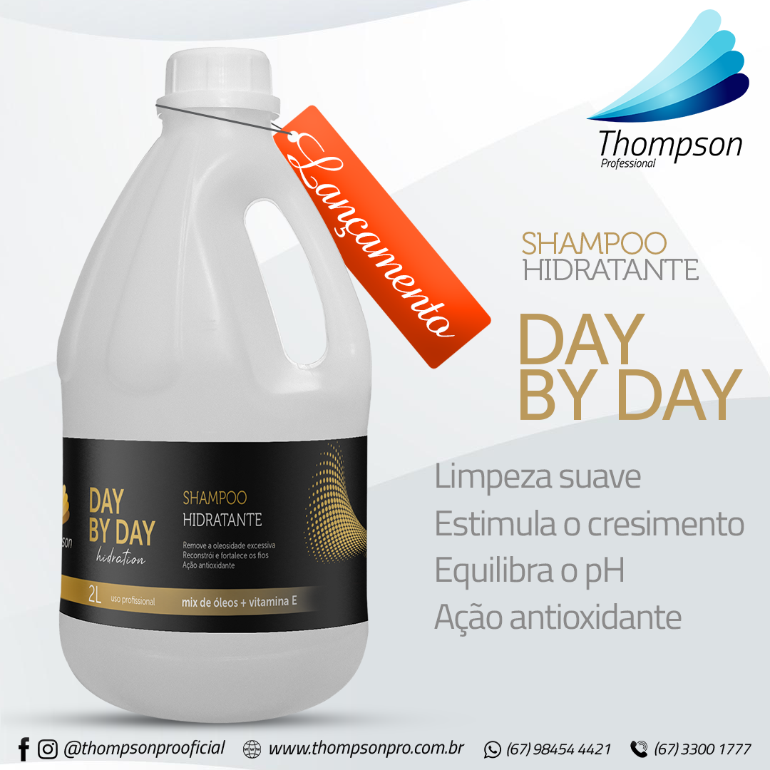 shampoo hidratante para lavatorio day by day thompson