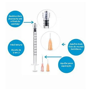 KIT INTRA NEEDLE DE LEBEL 34GX9 MAIS FINA DO MUNDO 10 UN SHARE MEDICAL - I9  Solution Odonto - Suprimentos Odontológicos e Médicos