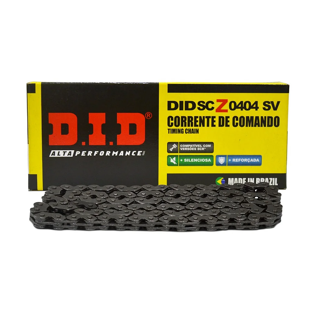 CORRENTE DE COMANDO DID SCZ 0404SV 100LE SUZUKI YES 125 - UN