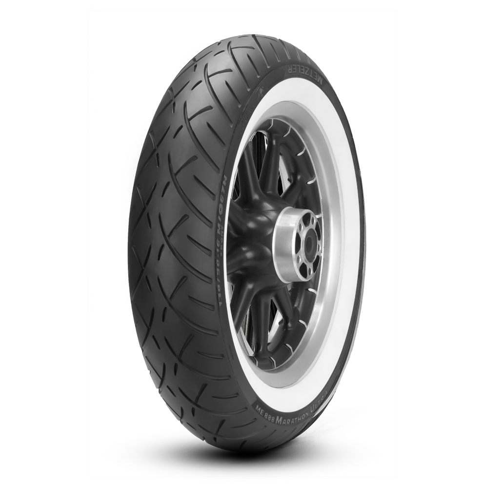 Pneu para Electra - 130/90‑16 Metzeler ME 888 Ultra WW Dianteiro