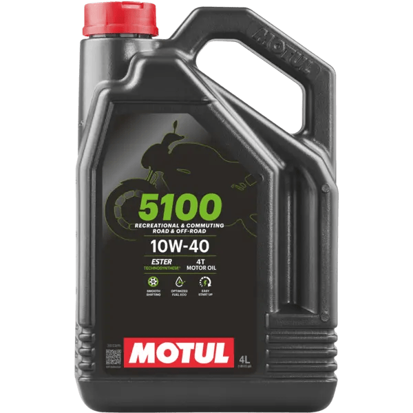 Óleo de Motor MOTUL 5100 4T 10W40 SP 4L - Vivemos Moto