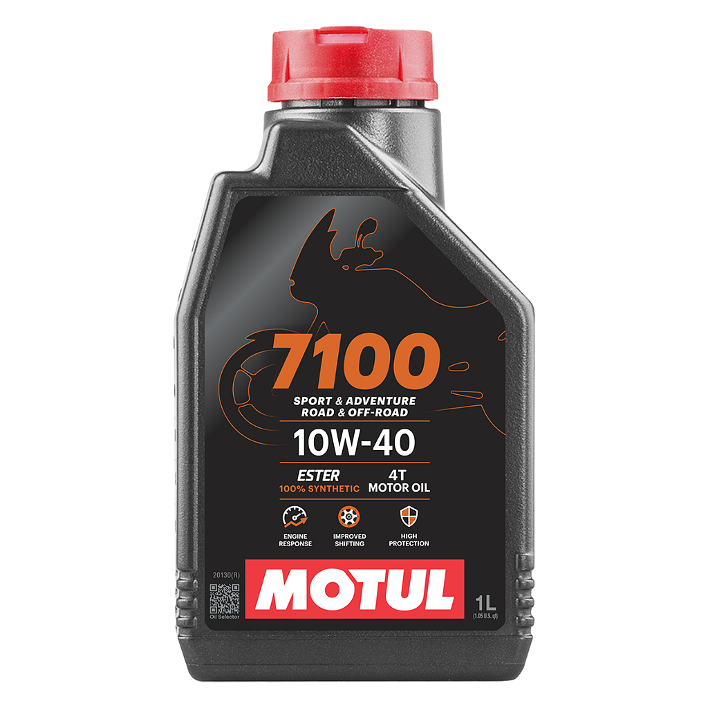 Óleo de Motor 10W40 1L Motul 7100 4T - Vivemos Moto