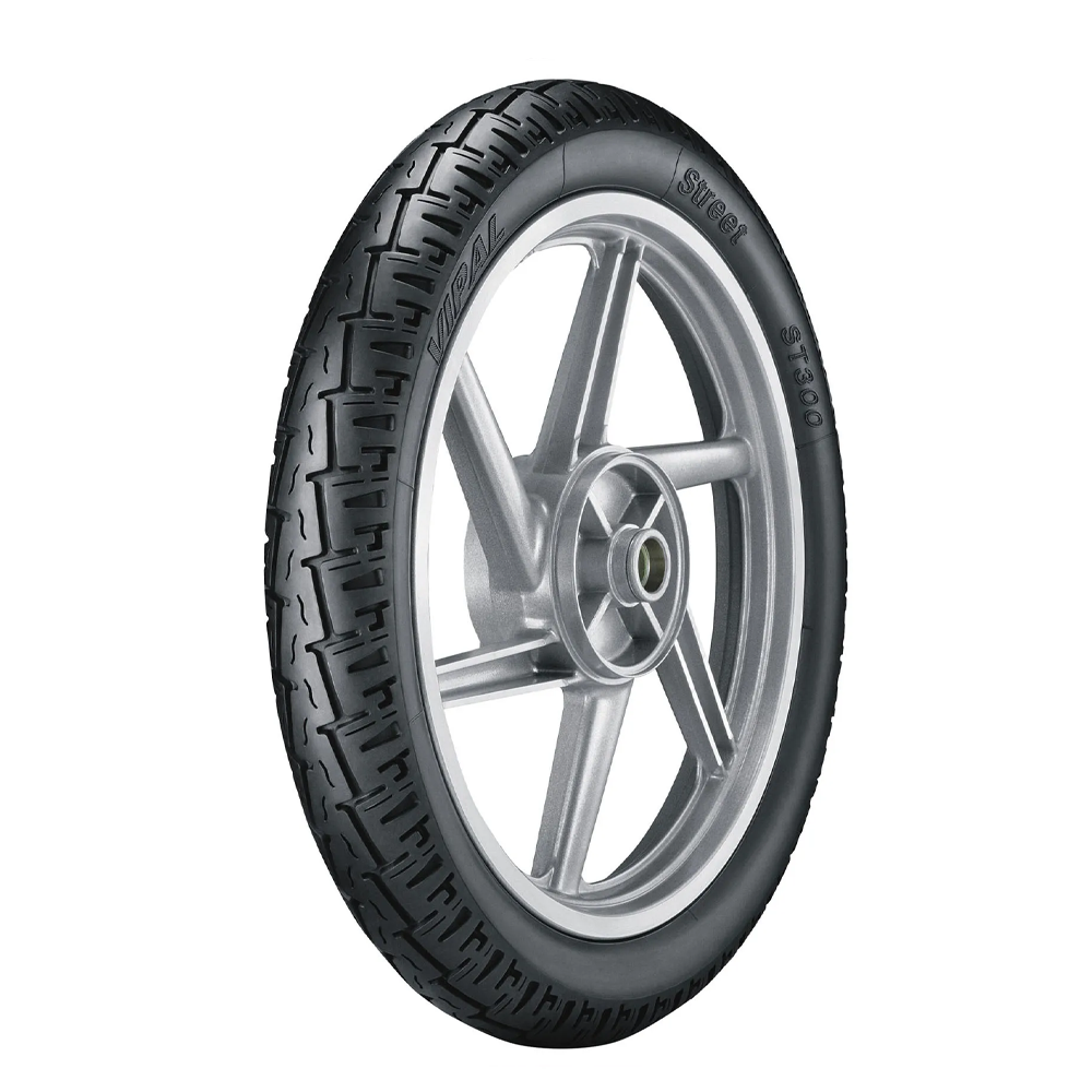 Pneu 2.75-17 Vipal St300 Traseiro Sem câmara - Vivemos Moto