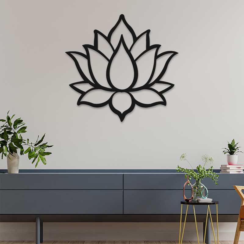 MD78 - Mandala - Flor de Lótus - Lumina Decor