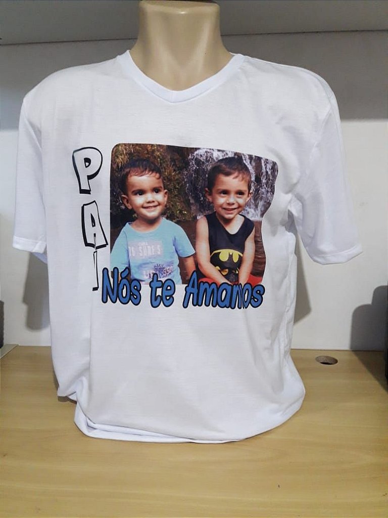 blusa personalizada do dia dos pais