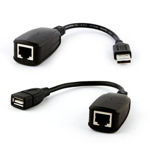 Extensão USB Via Cabo de Rede LAN 45m - Redcabos - Loja Especialista em  Cabos de Rede na Santa Efigênia