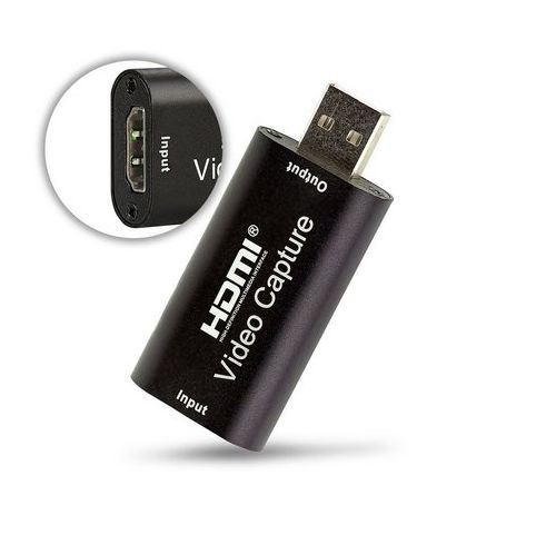 PLACA DE CAPTURA HDMI DE VÍDEO 4K, 1080P, PARA USB 2.0 - Redcabos - Loja  Especialista em Cabos de Rede na Santa Efigênia