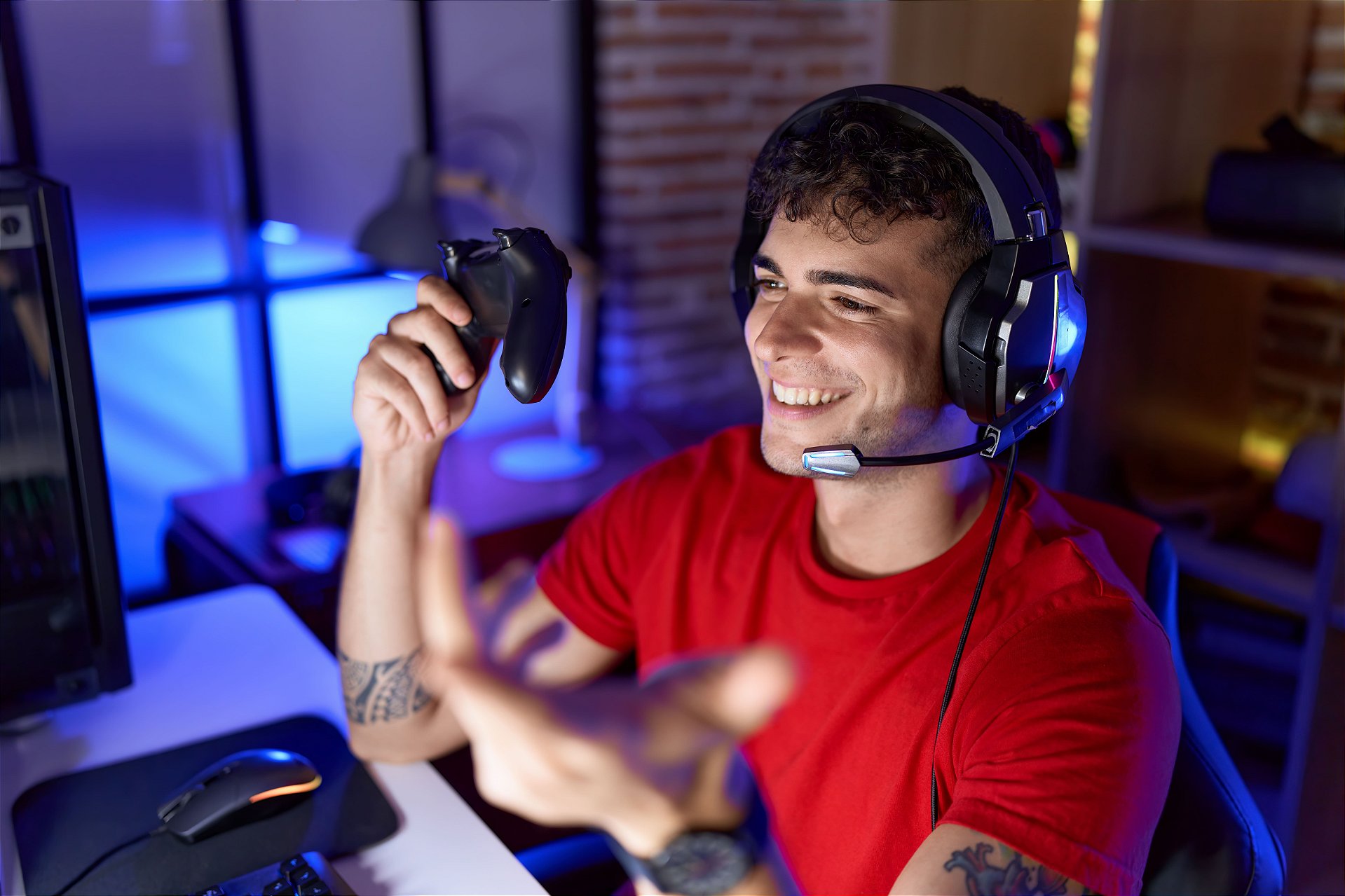 gamer alegre