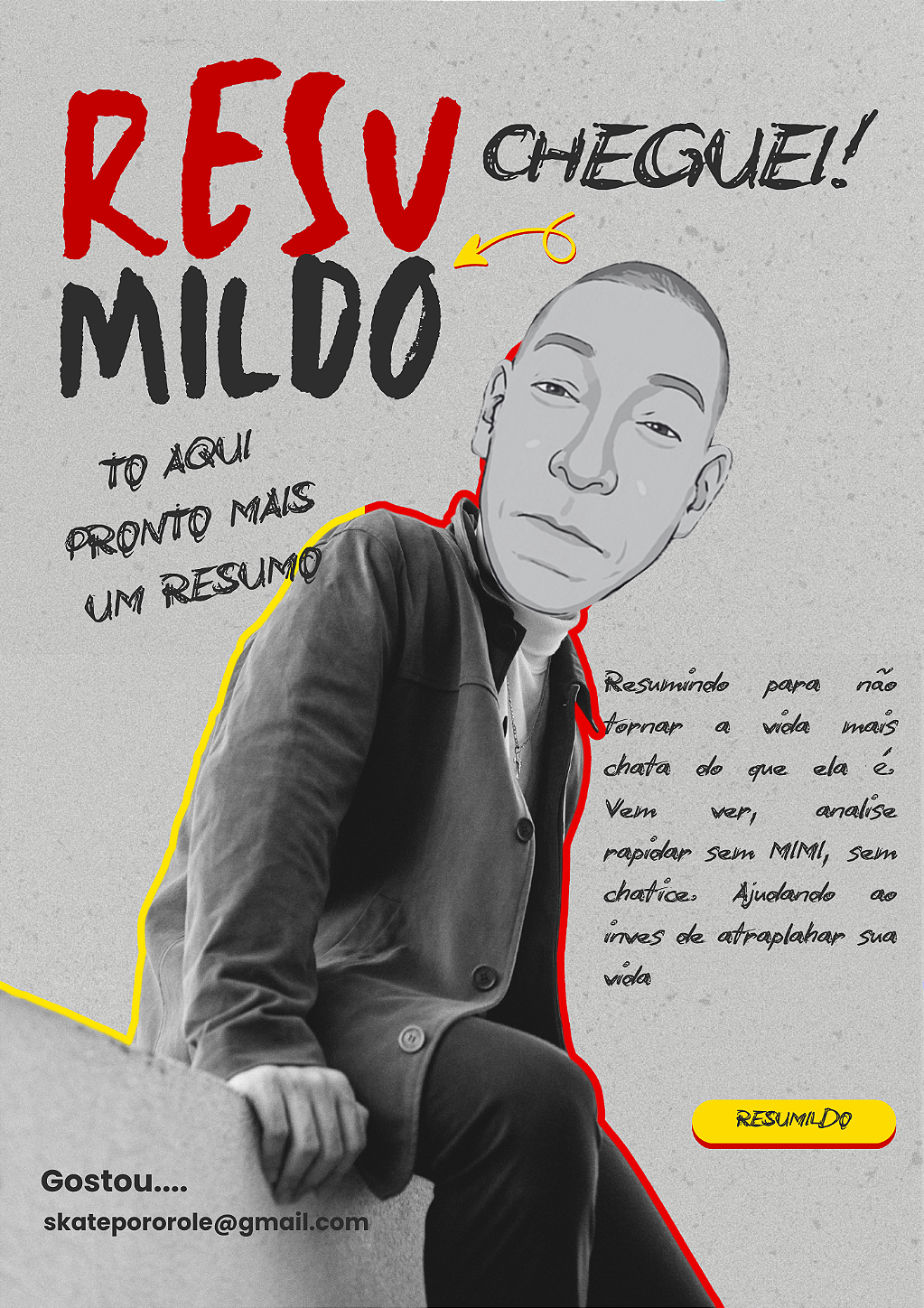 RESUMILDO SÒ NA SKATEPROROLE