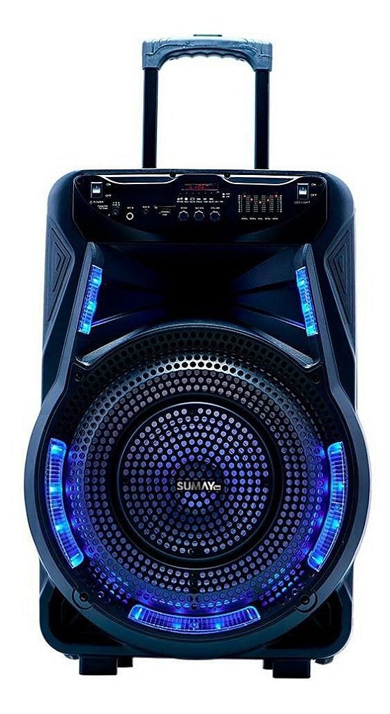 Caixa De Som Sumay Style15 SM-CAP25 1000W Bluetooth - Look Music  Instrumentos Musicais