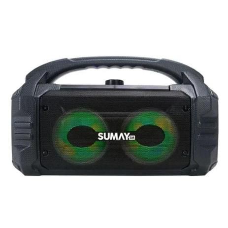 Caixa de Som Sumay Sunbox SM-CSP1304 50W Bluetooth - Look Music  Instrumentos Musicais