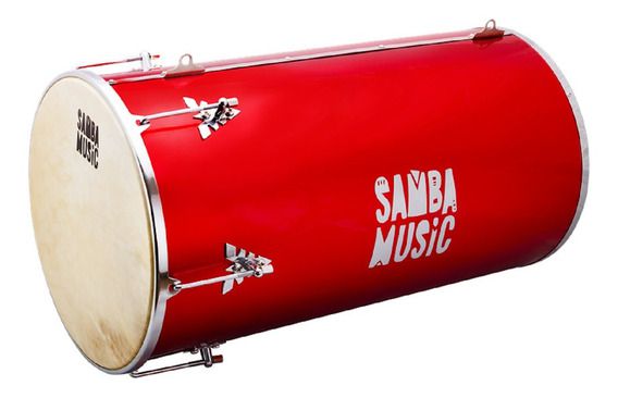 Tantan Phoenix Samba Music Madeira Revestida PVC 70x14 Vermelho