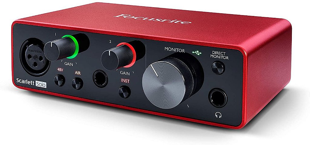 DTM・DAW Focusrite Scarlett Solo 3 DTM・DAW FOCUSRITE Scarlett Solo 3rd Gen Scarlett Solo [3rd