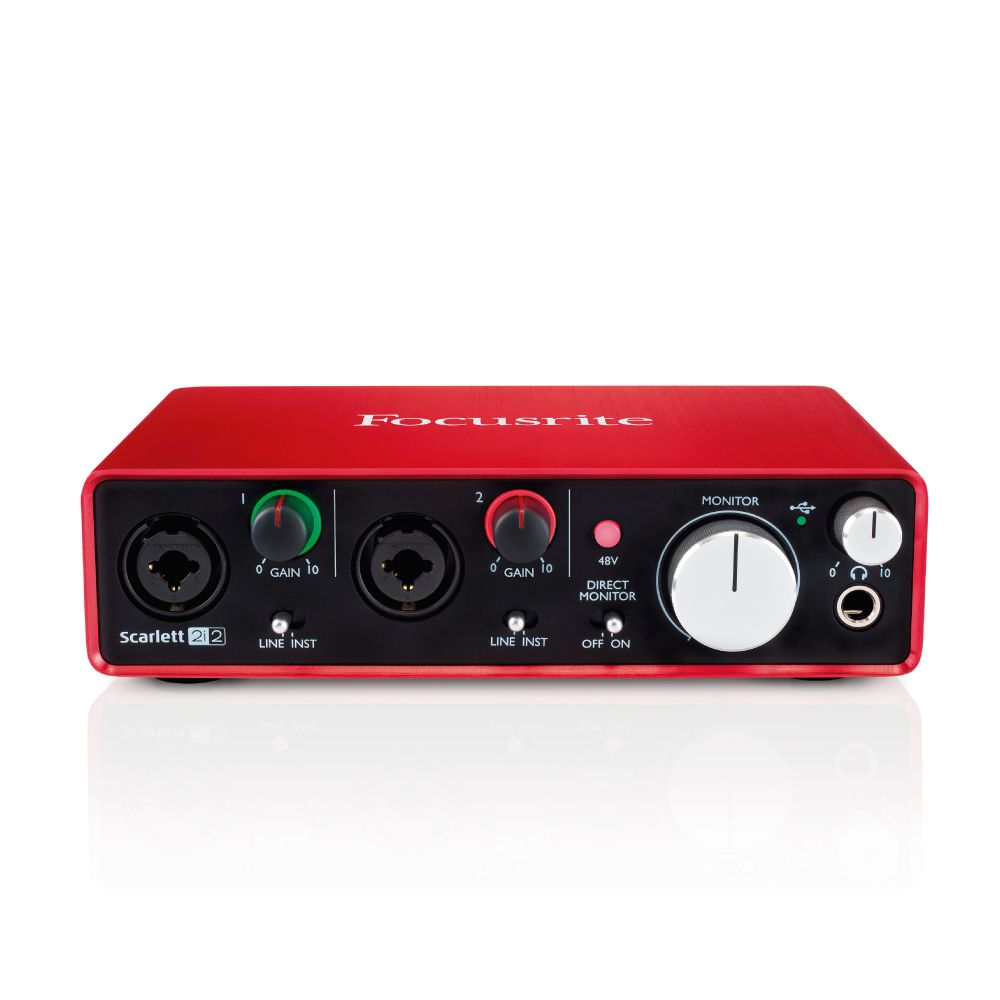 Focusrite Scarlett 2i2 3rd gen DTM・DAW