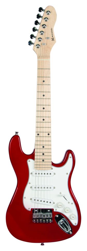 Guitarra Michael Infantil Standard Junior GM219 MR Vermelho