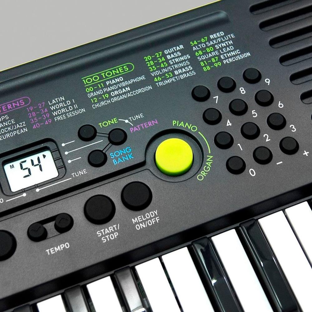 Mini Teclado Musical Infantil Casio SA-51 Casiotone com 32 Teclas