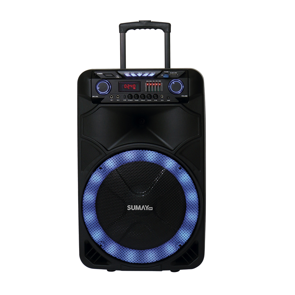 Caixa De Som Sumay Thunder X SM-CAP18T 1000W Bluetooth - Look