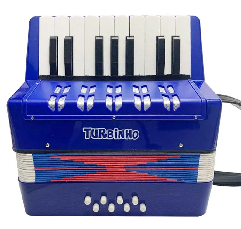 Teclado Infantil Turbinho YM-238C Mini 44 teclas Com Microfone - Look Music  Instrumentos Musicais