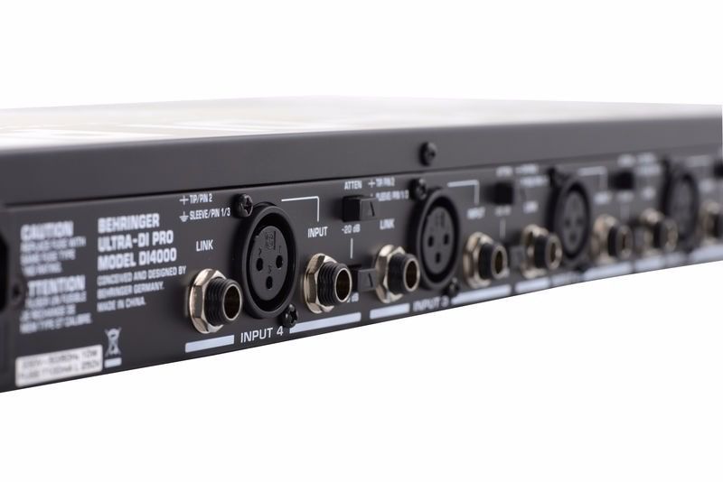 【動作品】BEHRINGER DI4000 4ch DIボックス 業務用 ラック DIRECT BOX BEHRINGER ULTRA DI PRO DI-4000 - Look Music