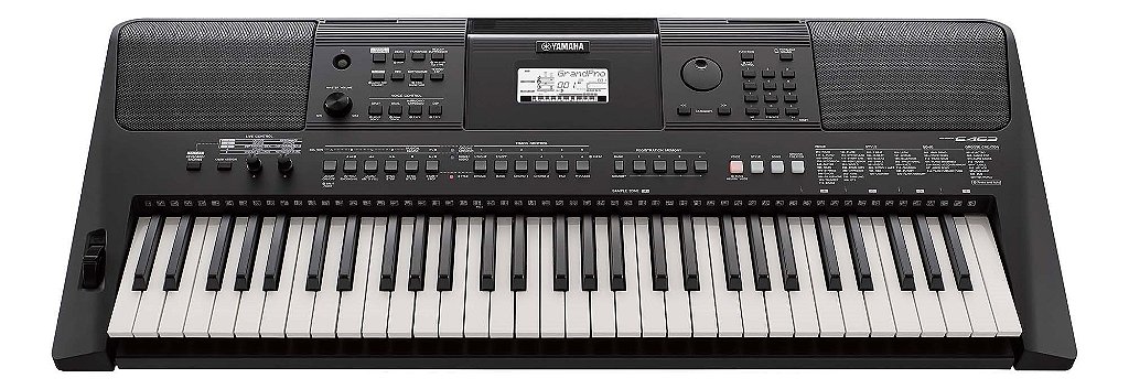 Yamaha Teclado Arranjador PSR-E373 (61 Teclas Sensitivas/Fonte