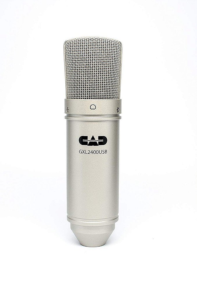 Microfone CAD Condensador de Estúdio USB GXL2400 - Look Music Instrumentos  Musicais