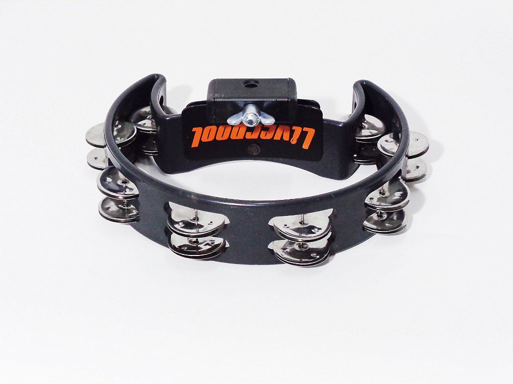 Pandeiro Meia Lua com Clamp PML-002 Liverpool - Look Music