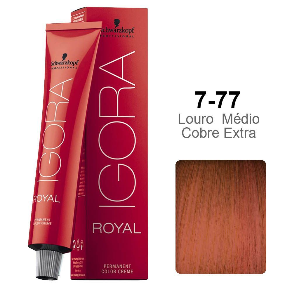 Schwarzkopf Igora Royal 8-77 - Presentes de Beleza