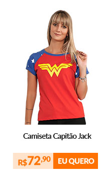 Camiseta Raglan - Wonder Woman Costume