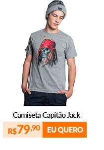 Camiseta Masculina - Capitão Jack