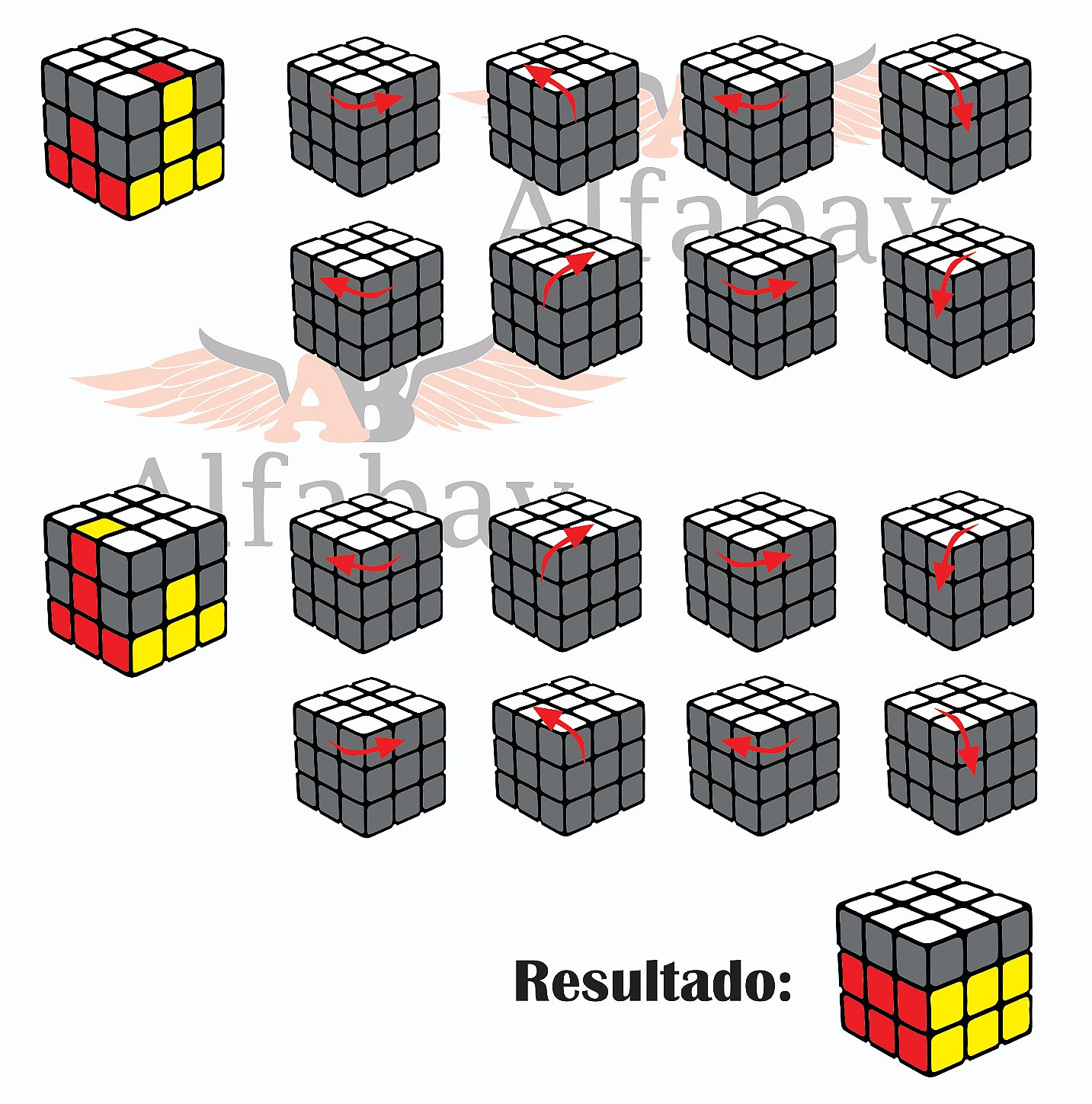 Método de Camadas – Parte 1 – Montar Cubo Mágico