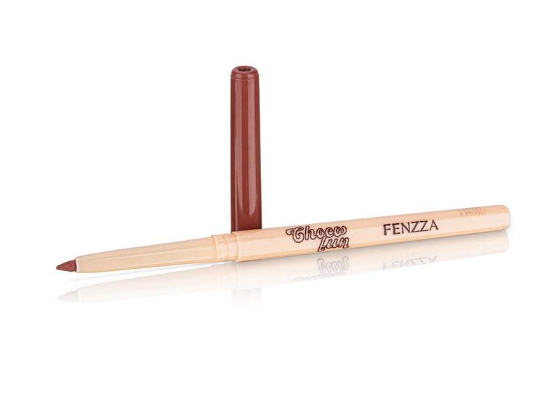 TXT FANLIV MOAZONE Eペンミトレカ 5枚 CONTORNO LABIAL RETRÁTIL CHOCO FUN – BANOFFEE - Loja Fenzza Make Up
