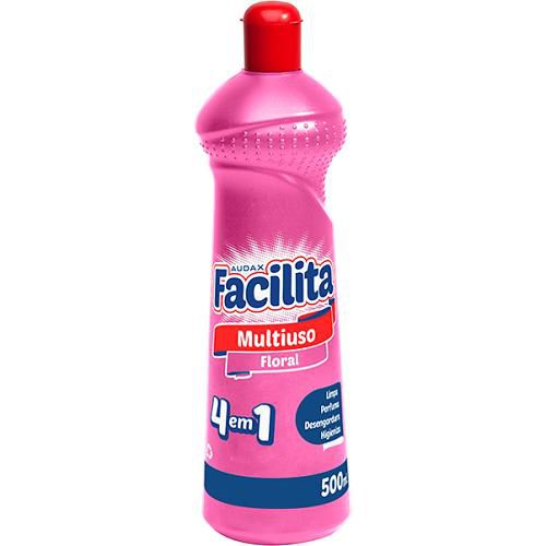 Multiuso 500ml floral facilita - Audax - Stars Produtos de Limpeza