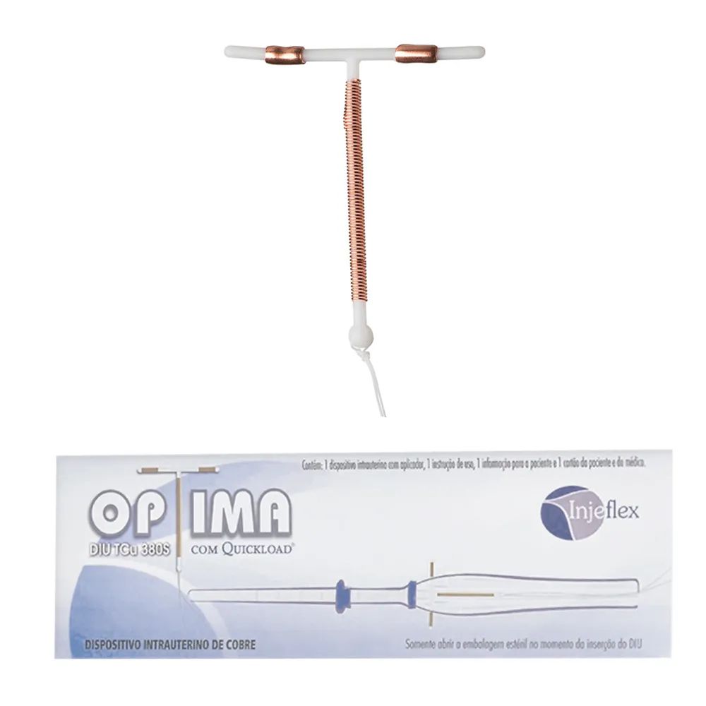 Diu Optima TCu 380A Dispositivo Intrauterino - Cirúrgica Amorim