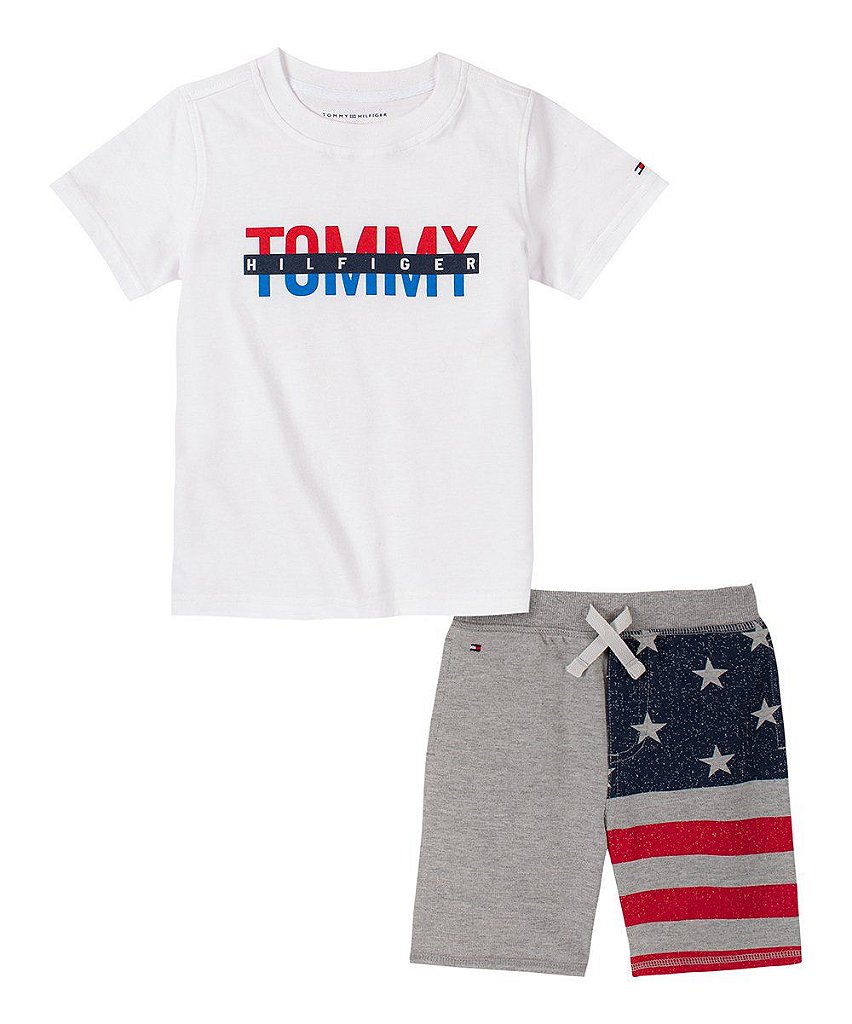 conjunto tommy hilfiger infantil