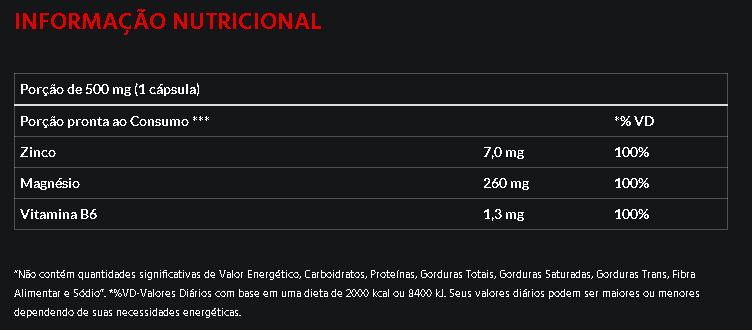 ZMA 90 Cápsulas Atlhetica Nutrition