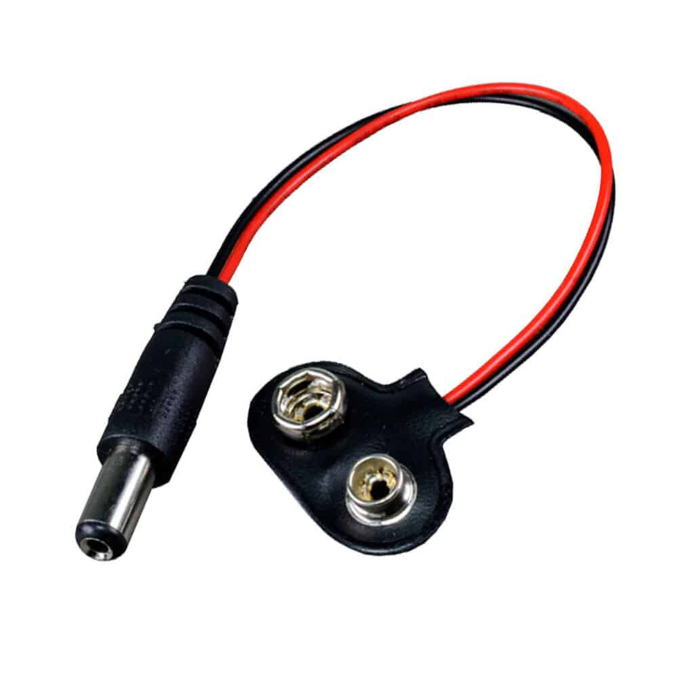 Adaptador Bateria 9v com Plug