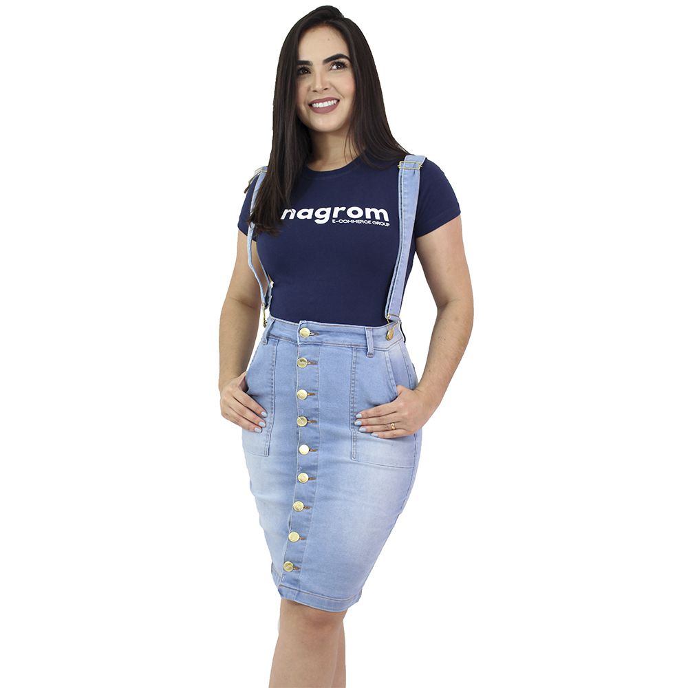 saia jeans suspensorio