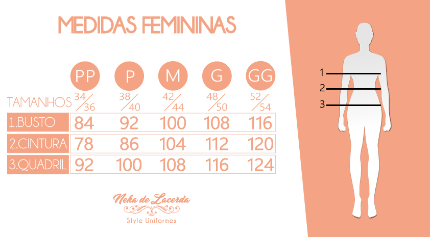Medidas Feminina.
