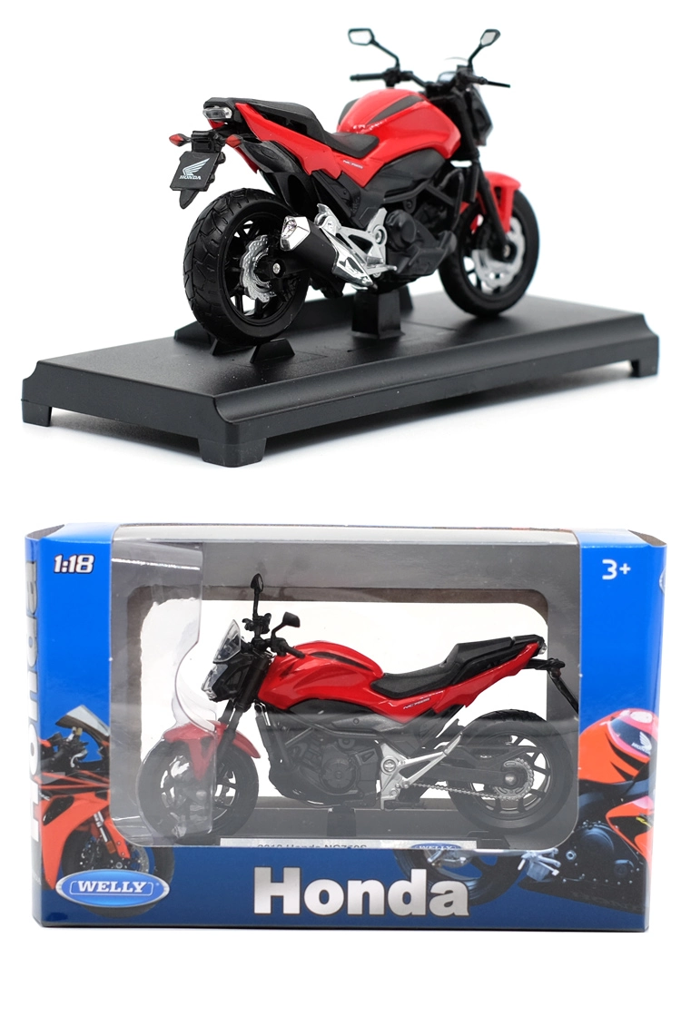 Miniatura Honda NC 750S 2018 Welly 1:18