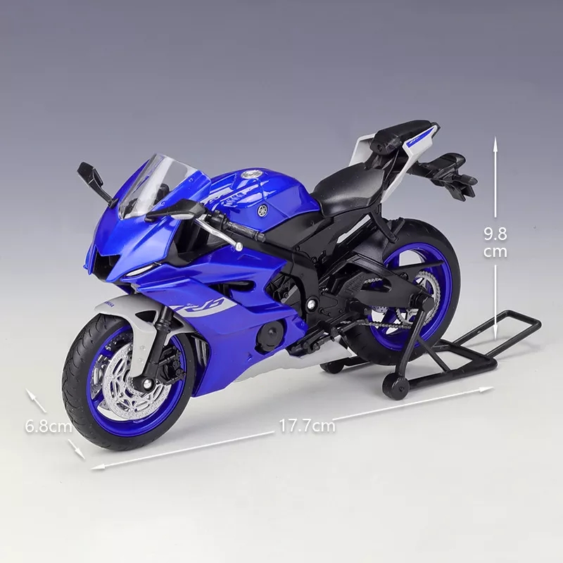 Miniatura Yamaha YZF-R6 Welly 1:12