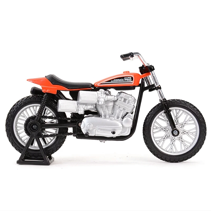 Miniatura Harley Davidson XR750 Racing Bike 1972 Maisto 1:18