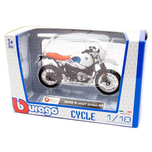 Miniatura BMW R nineT Urban GS 2017 Bburago 1:18