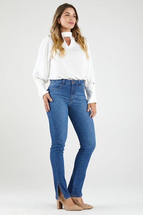 Calça Jeans Reta - Lisboa