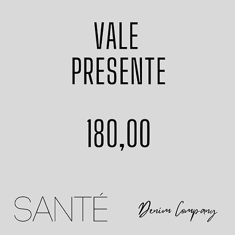 Vale Presentes R$180,00