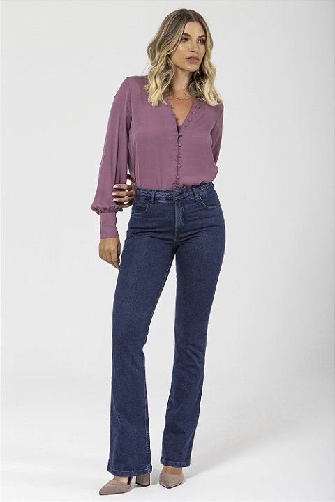 Calça Jeans Boot Cut - Porto