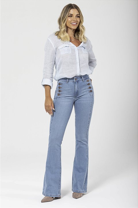 Calça Jeans Flare - San Martin