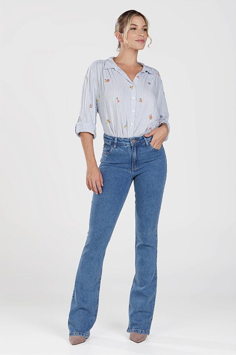 Calça Jeans Boot Cut - Bogotá