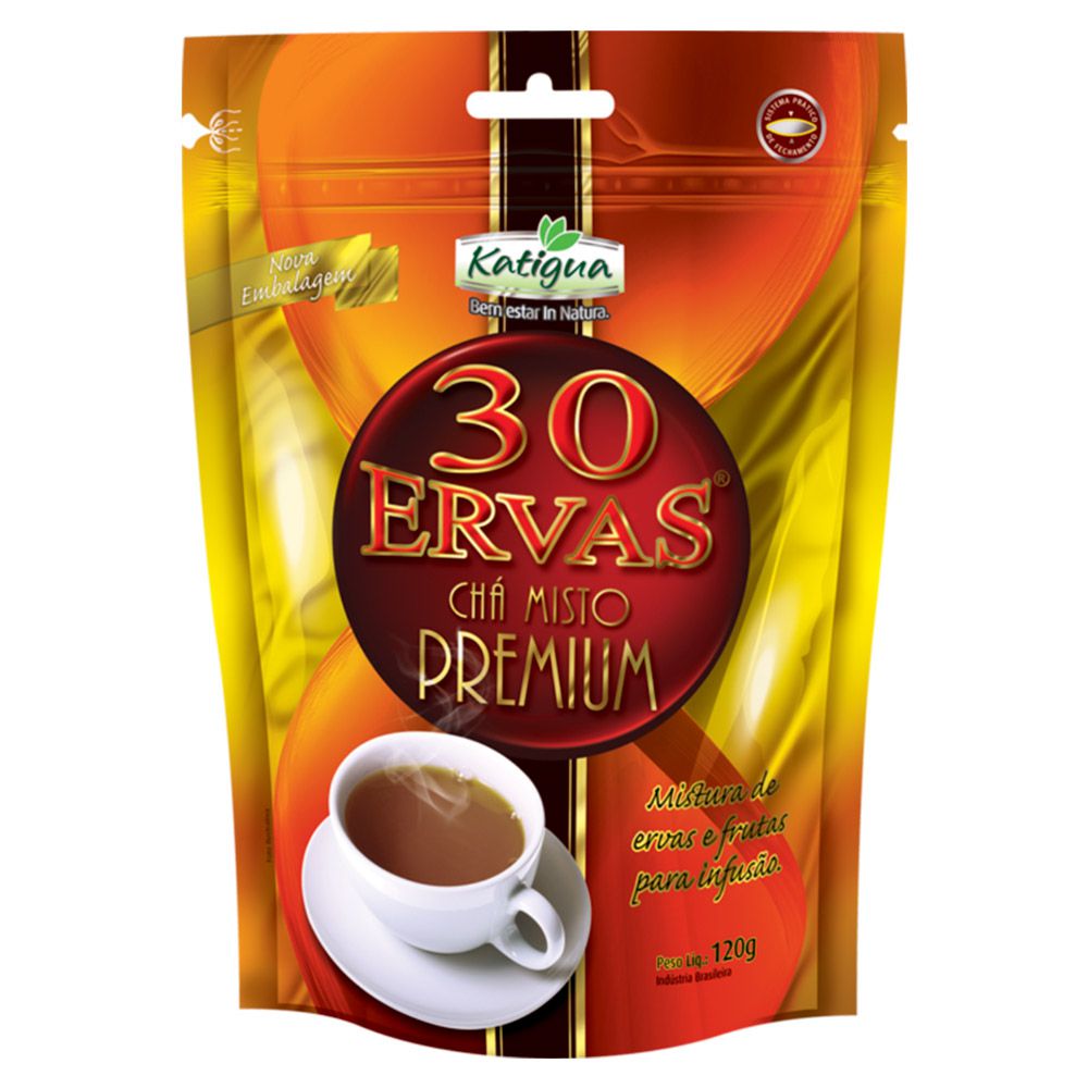 Viva Leve Fitness | Chá misto 30 Ervas Premium - 120 Gramas - Katigua -  Viva Leve Fitness