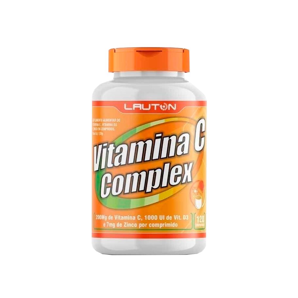 Viva Leve Fitness | Vitamina C Complex - 120 Comprimidos - Lauton - Viva  Leve Fitness